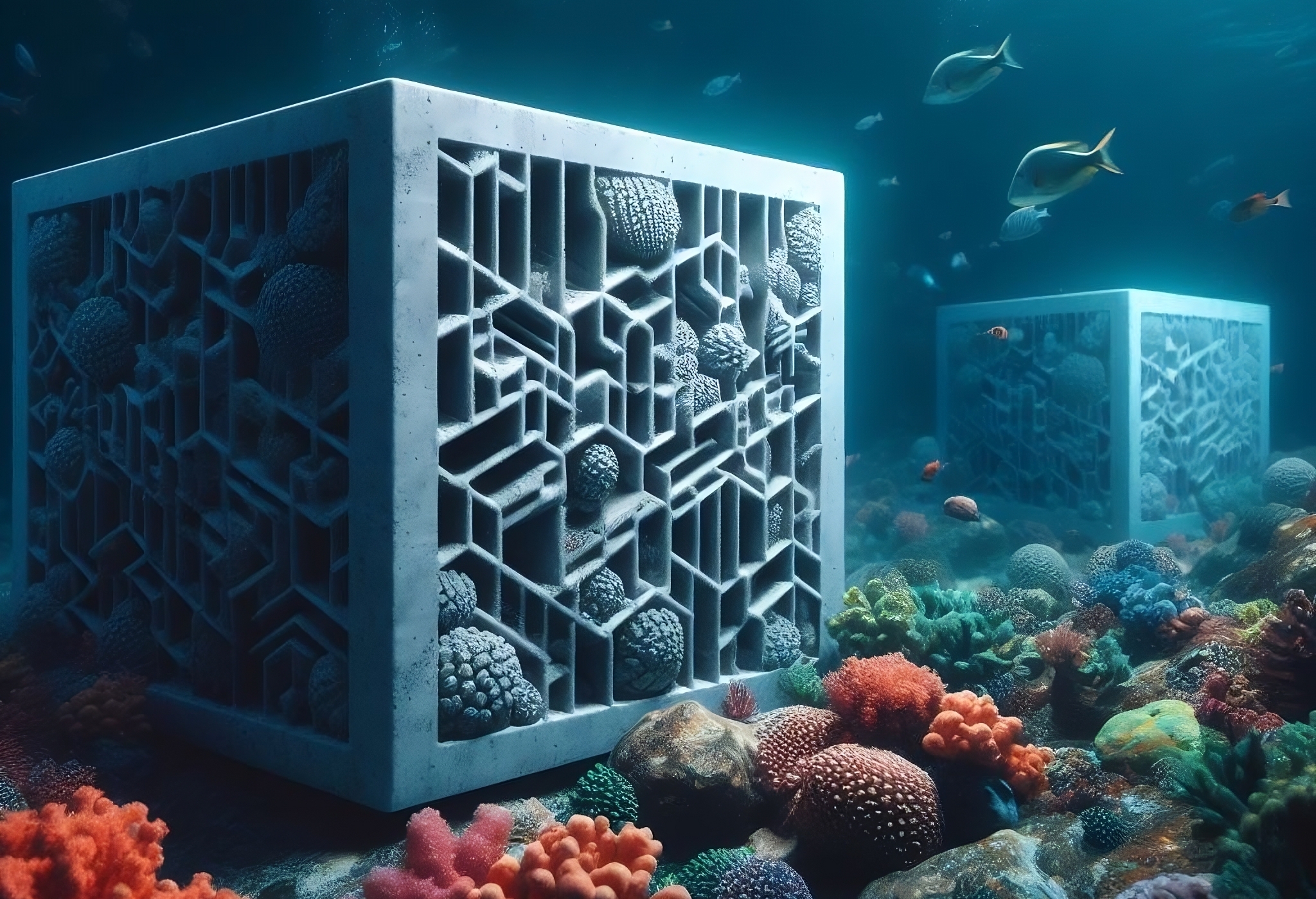 Reef revival with 3D Concrete